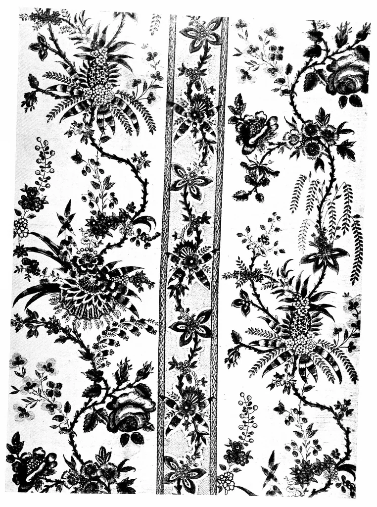 An illustration from An encyclopædia of textiles : from the earliest times to the beginning of the 19th century, 1900, leaf 260