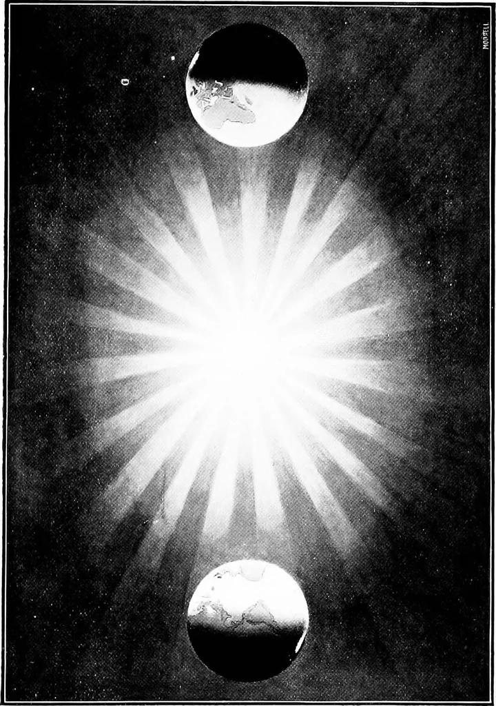 An illustration from The children's book of stars;, 1910, leaf 62