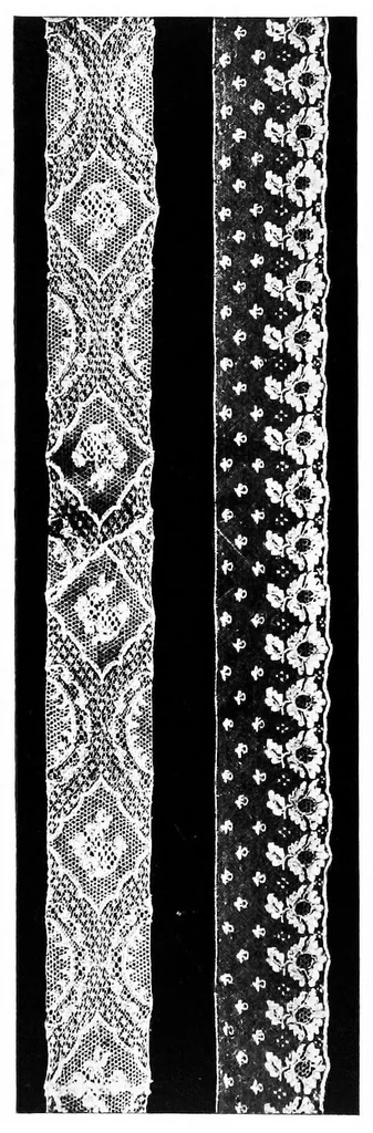 An illustration from Old lace : a handbook for collectors : an account of the different styles of lace, their history, characteristics & manufacture, 1908, leaf 301