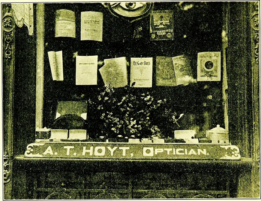 An illustration from General impressions of the country merchant, 1916, leaf 16