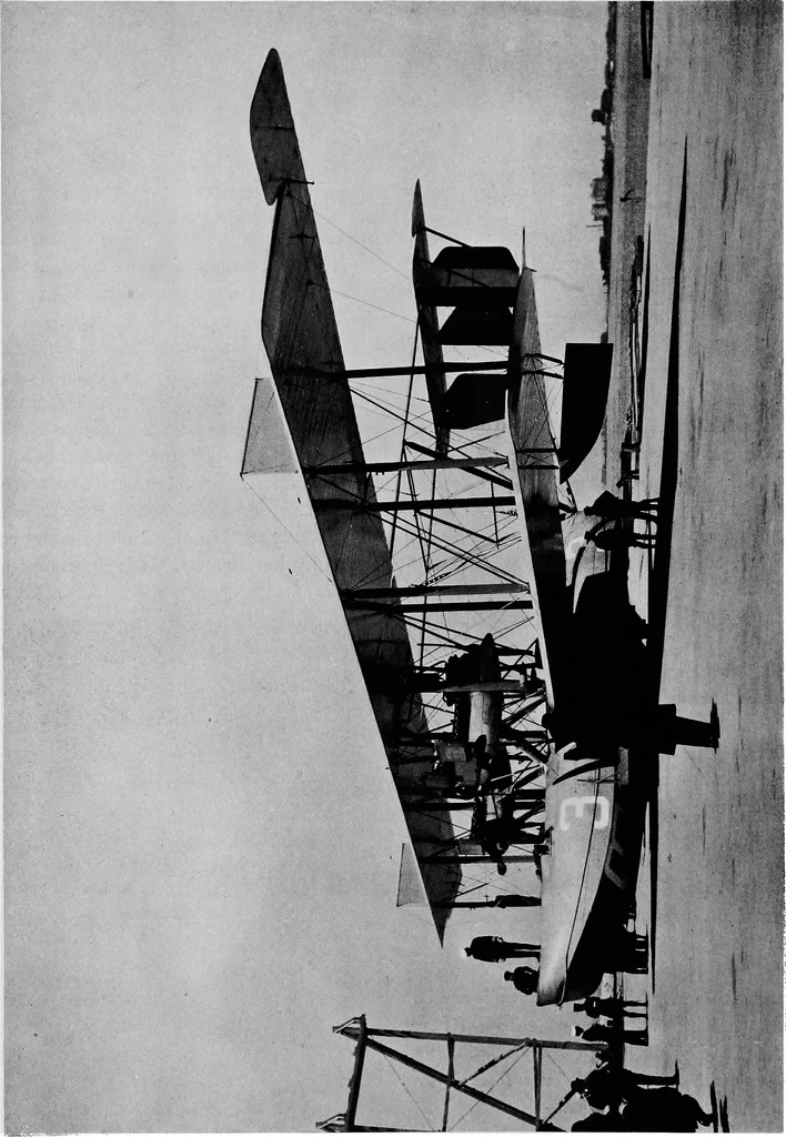 An illustration from The flight across the Atlantic, 1919, leaf 15