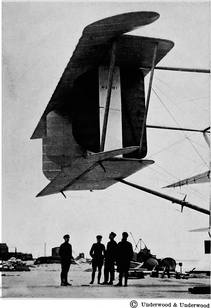 An illustration from The flight across the Atlantic, 1919, leaf 24