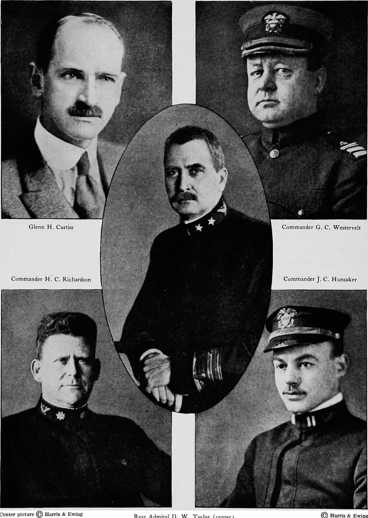 An illustration from The flight across the Atlantic, 1919, leaf 25