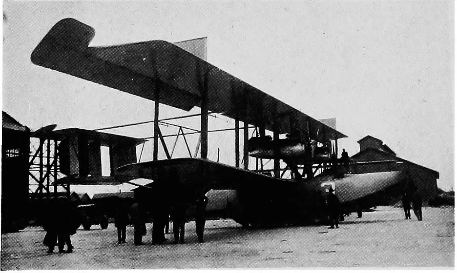 An illustration from The flight across the Atlantic, 1919, leaf 31