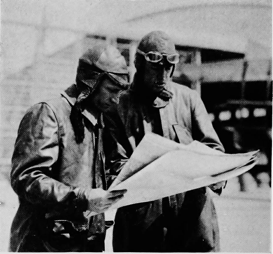 An illustration from The flight across the Atlantic, 1919, leaf 39