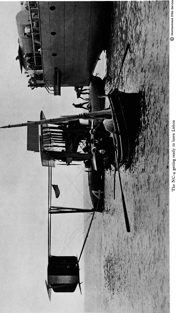 An illustration from The flight across the Atlantic, 1919, leaf 59