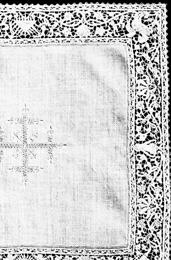 An illustration from Collection of antique laces and brocades of Max Littwitz, 1900, leaf 21