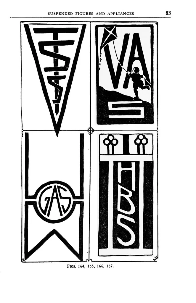 An illustration from Kitecraft and kite tournaments, 1919, leaf 90