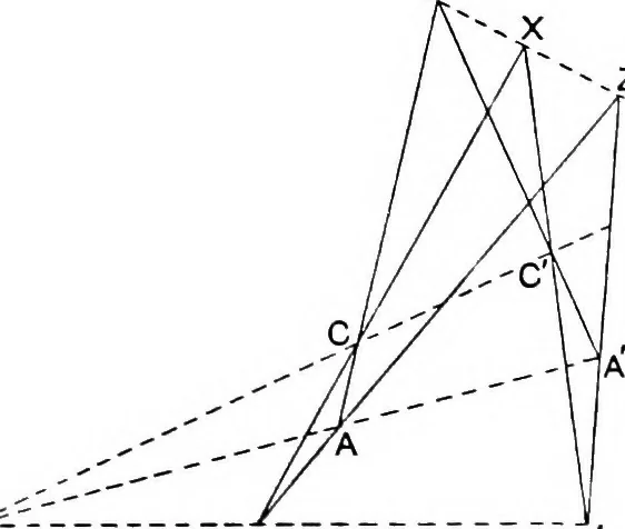 An illustration from An elementary treatise on modern pure geometry, 1893, leaf 288