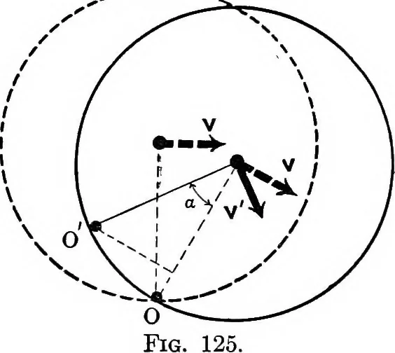 An illustration from Analytical mechanics for students of physics and engineering, 1913, leaf 289