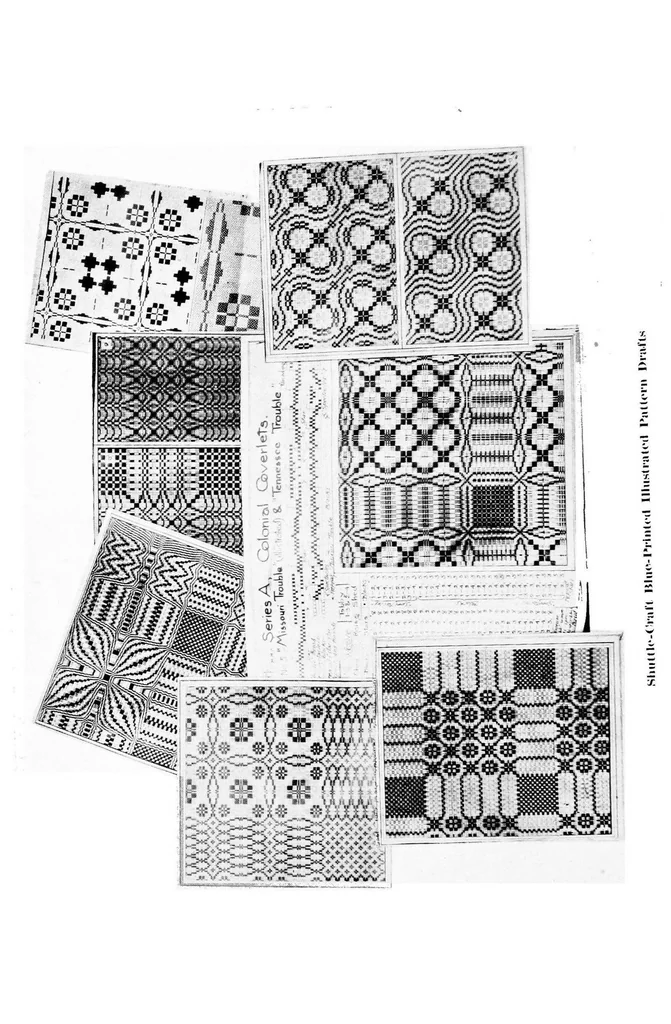 An illustration from Shuttle-craft courses in weaving, 1922, leaf 17