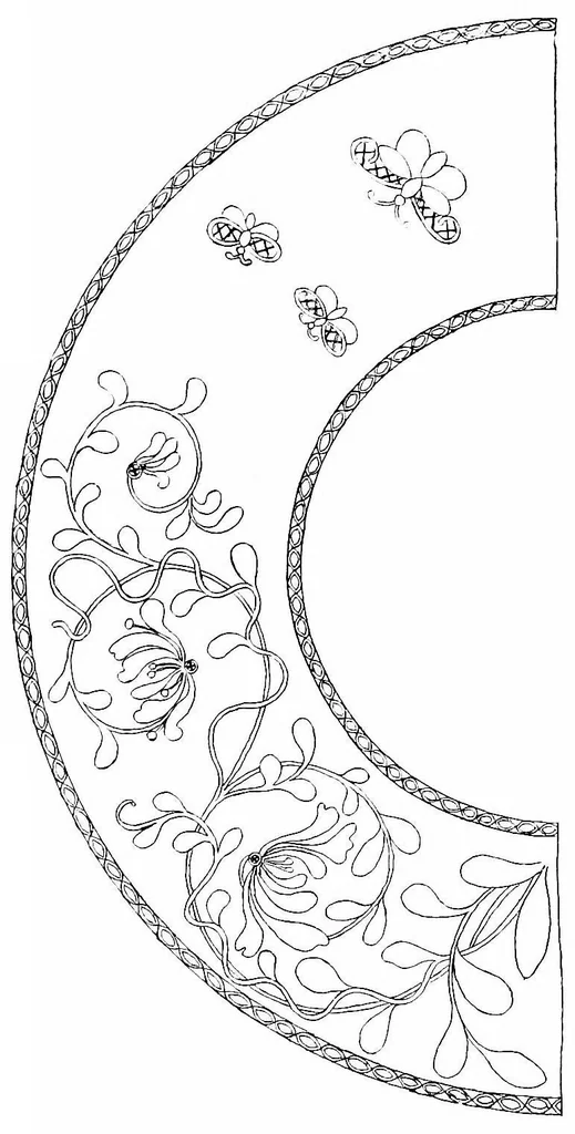 An illustration from Lace-making in the Midlands : past and present, 1900, leaf 120
