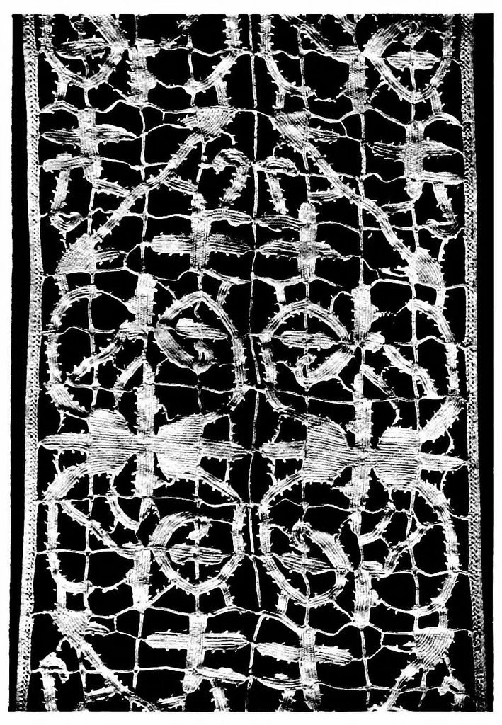 An illustration from Lace-making in the Midlands : past and present, 1900, leaf 18