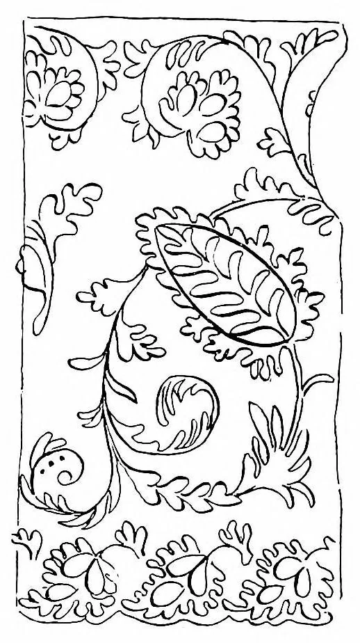 An illustration from Lace-making in the Midlands : past and present, 1900, leaf 75