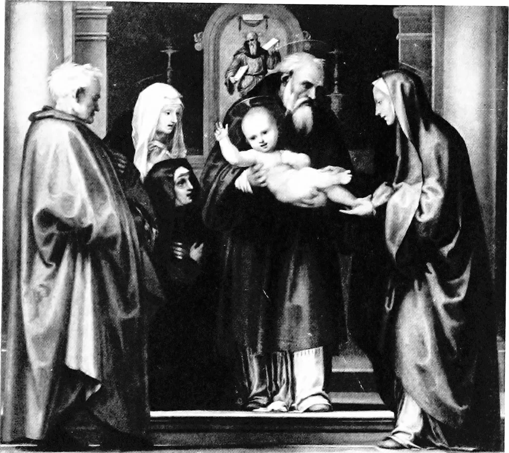 An illustration from A history of painting in Italy; Umbria, Florence and Siena from the second to the sixteenth century, 1903, leaf 134