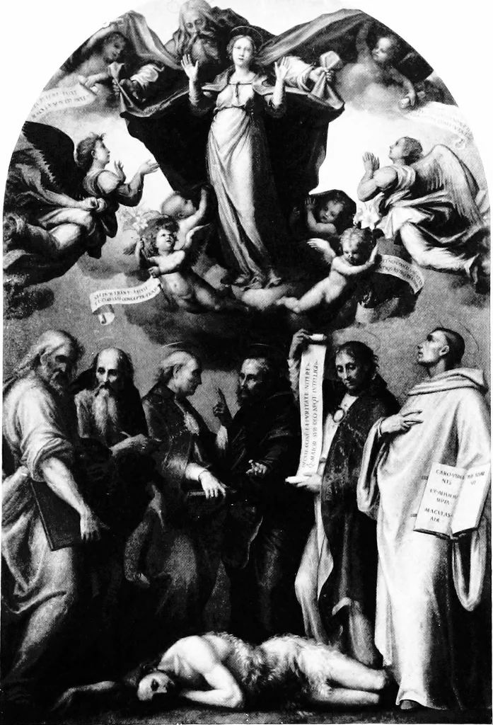An illustration from A history of painting in Italy; Umbria, Florence and Siena from the second to the sixteenth century, 1903, leaf 208