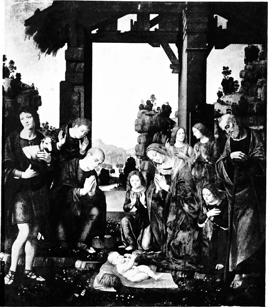 An illustration from A history of painting in Italy; Umbria, Florence and Siena from the second to the sixteenth century, 1903, leaf 66