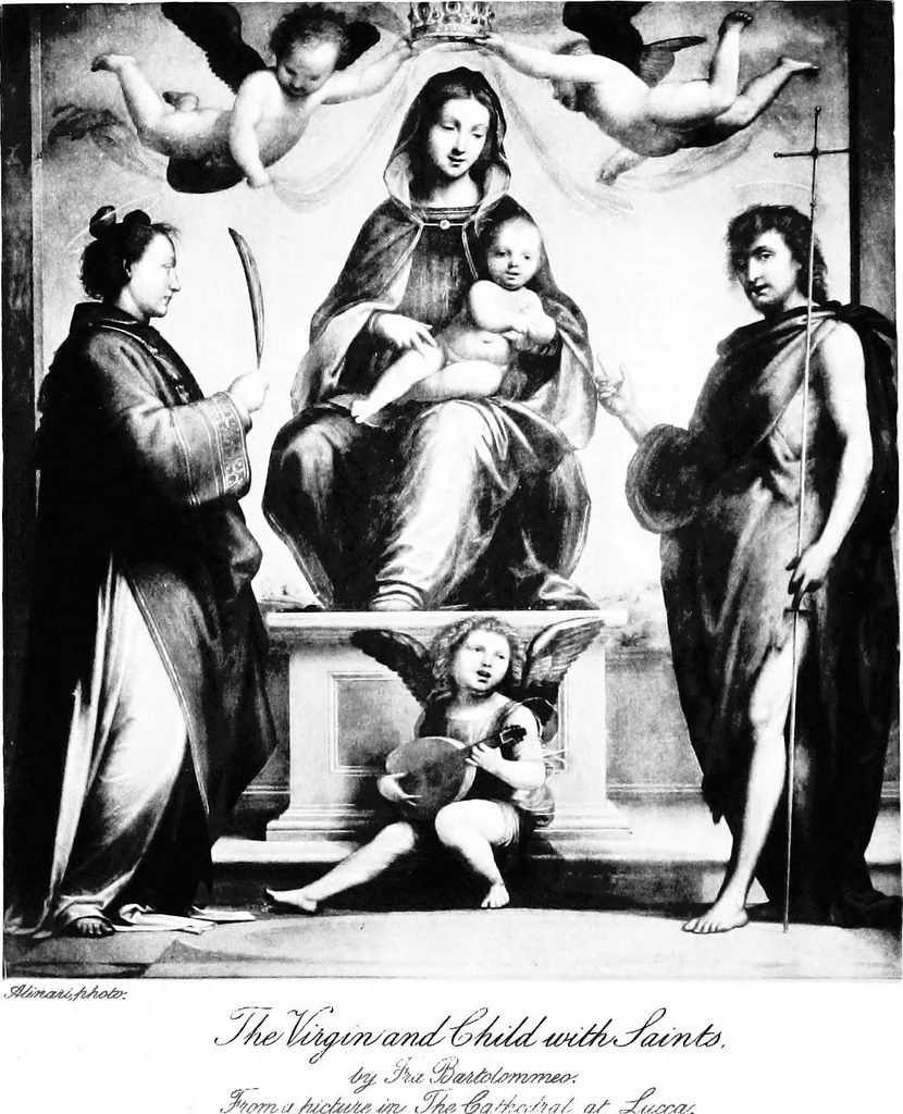 An illustration from A history of painting in Italy; Umbria, Florence and Siena from the second to the sixteenth century, 1903, leaf 9