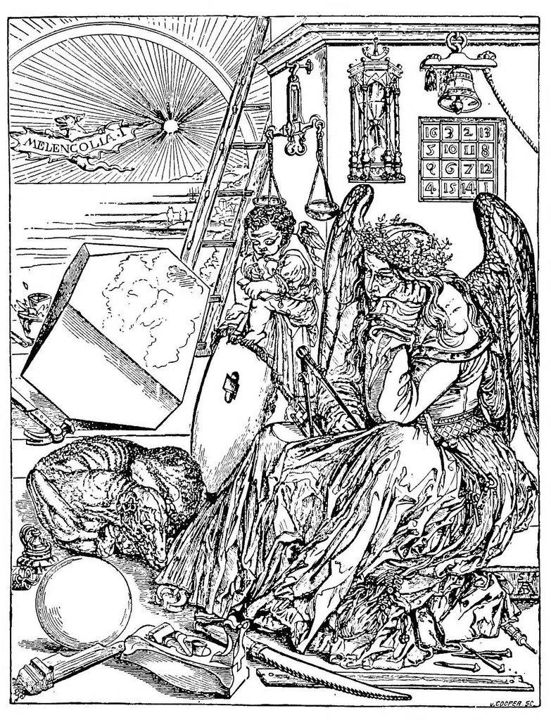 An illustration from Mathematical essays and recreations, 1903, leaf 55