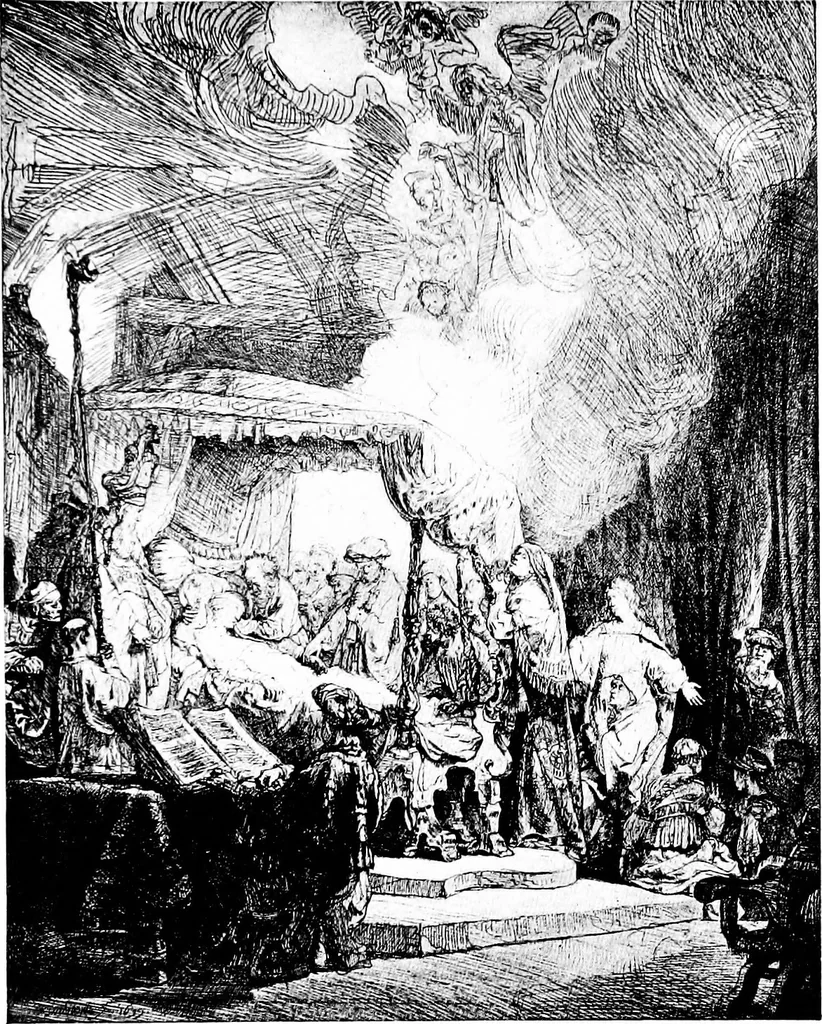An illustration from Painters and sculptors : a second series of Old masters and new, 1907, leaf 202