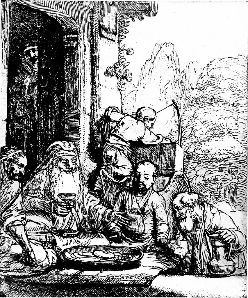 An illustration from Painters and sculptors : a second series of Old masters and new, 1907, leaf 206