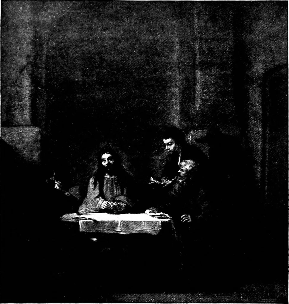 An illustration from Painters and sculptors : a second series of Old masters and new, 1907, leaf 216