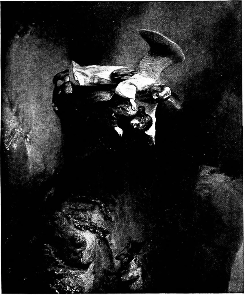 An illustration from Painters and sculptors : a second series of Old masters and new, 1907, leaf 238