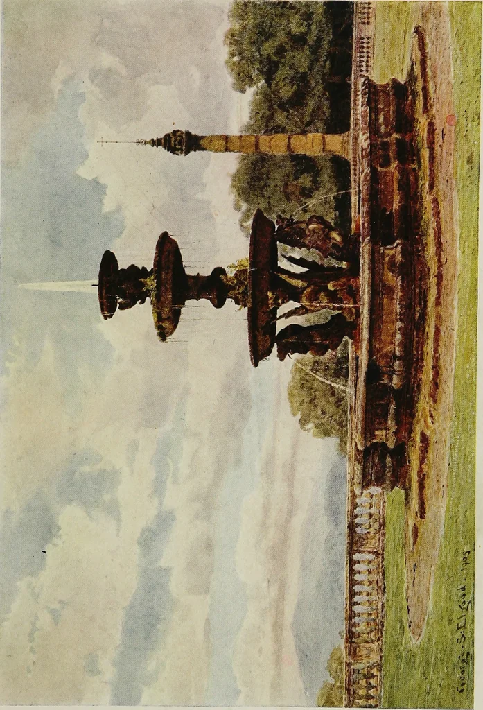 An illustration from Italian gardens, 1907, leaf 104
