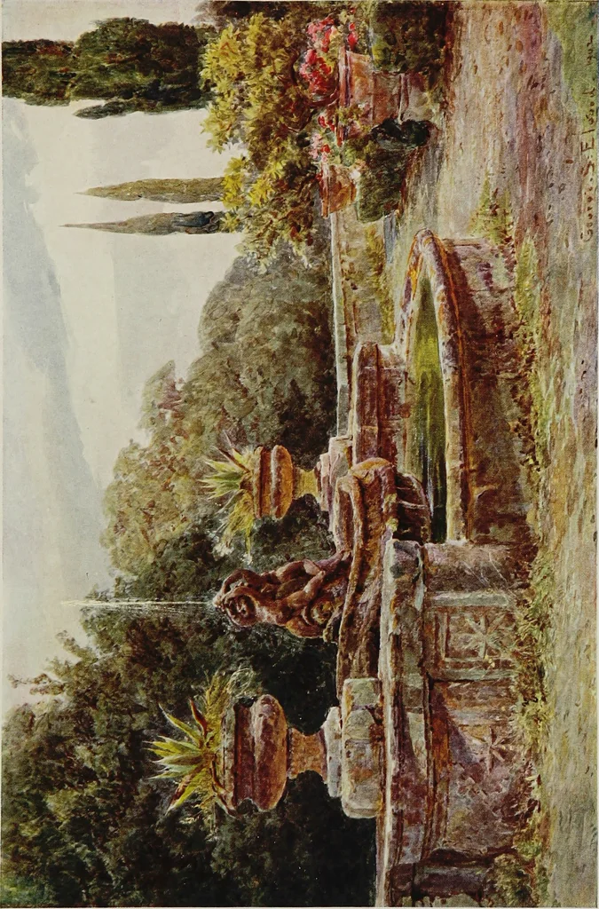 An illustration from Italian gardens, 1907, leaf 116
