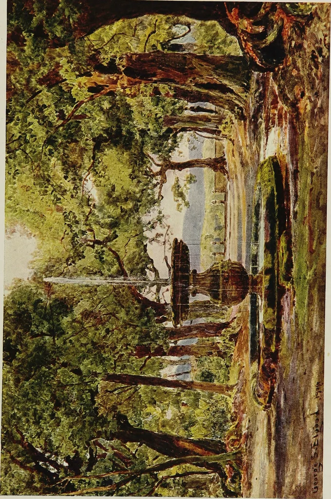 An illustration from Italian gardens, 1907, leaf 120