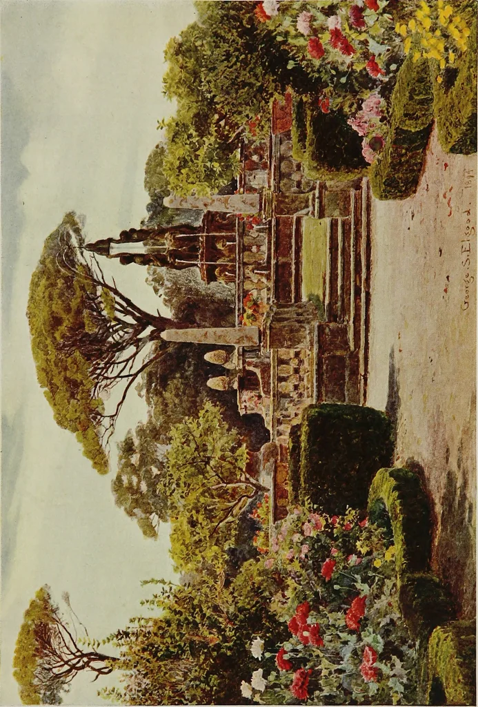 An illustration from Italian gardens, 1907, leaf 132