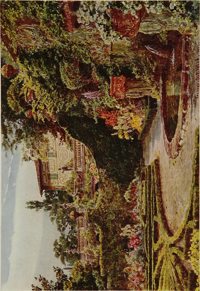 An illustration from Italian gardens, 1907, leaf 158
