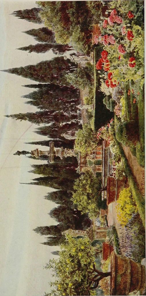An illustration from Italian gardens, 1907, leaf 162