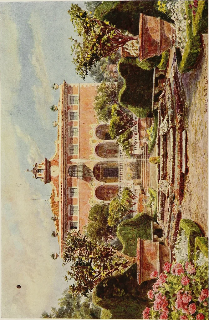 An illustration from Italian gardens, 1907, leaf 195