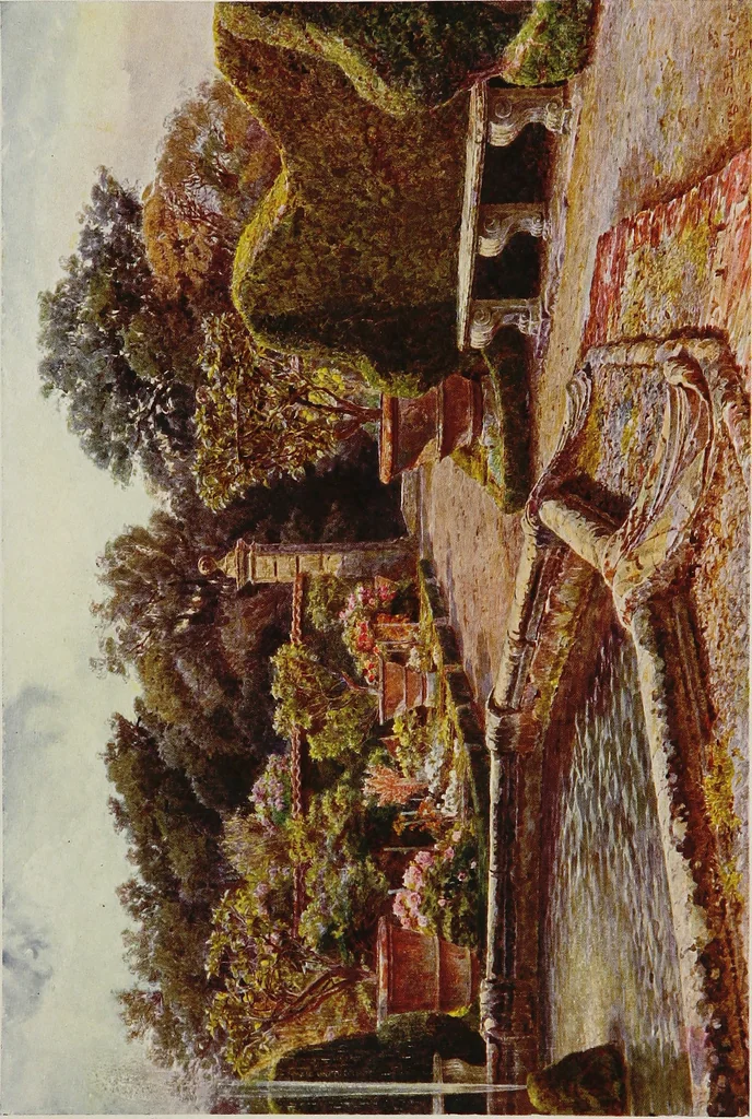 An illustration from Italian gardens, 1907, leaf 198