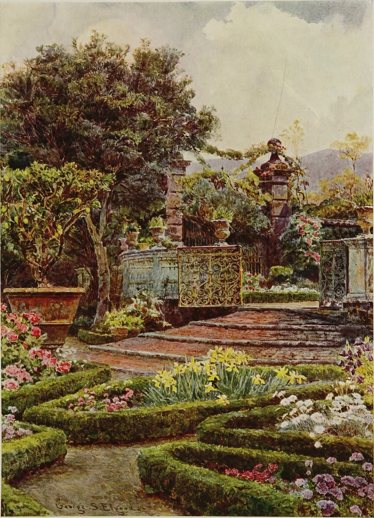 An illustration from Italian gardens, 1907, leaf 202