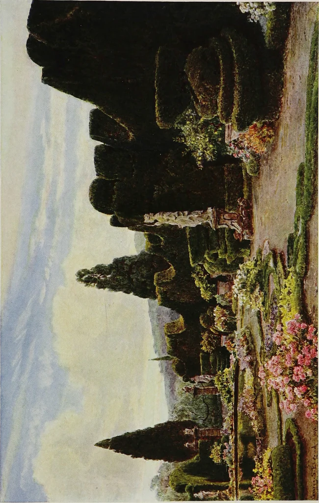 An illustration from Italian gardens, 1907, leaf 210
