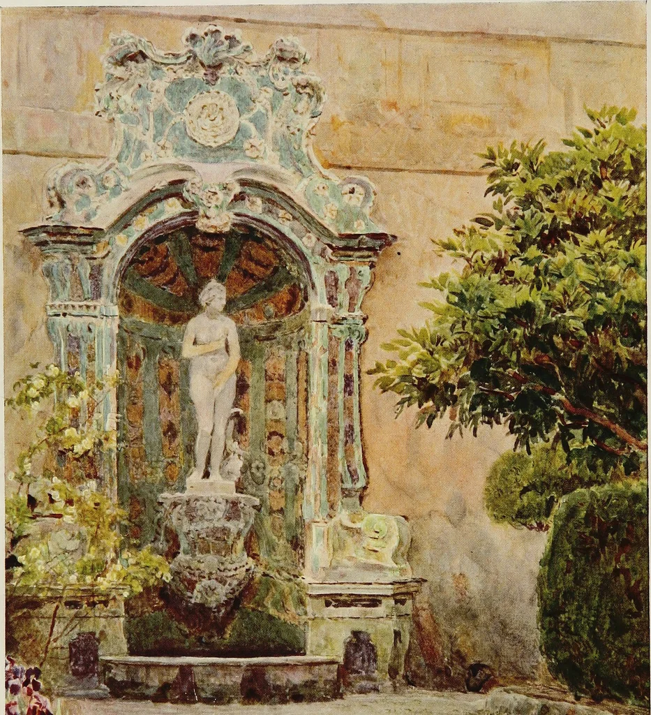 An illustration from Italian gardens, 1907, leaf 249