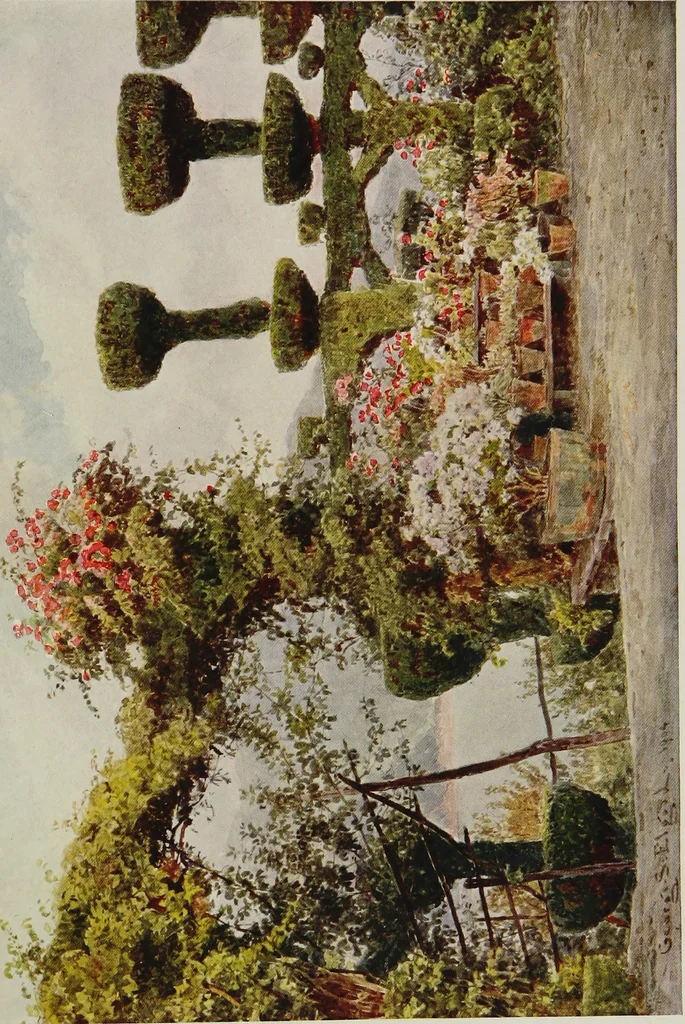 An illustration from Italian gardens, 1907, leaf 268
