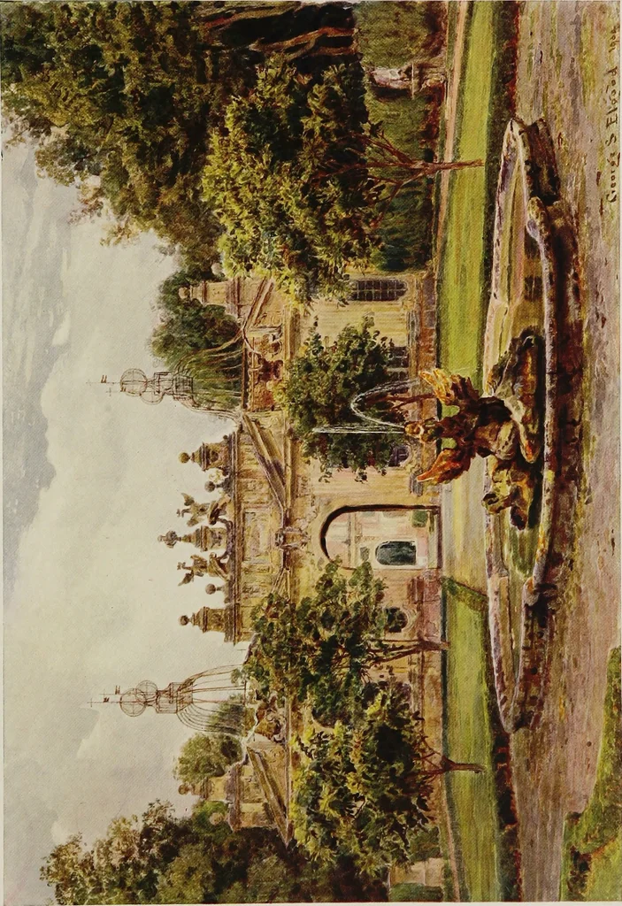 An illustration from Italian gardens, 1907, leaf 34