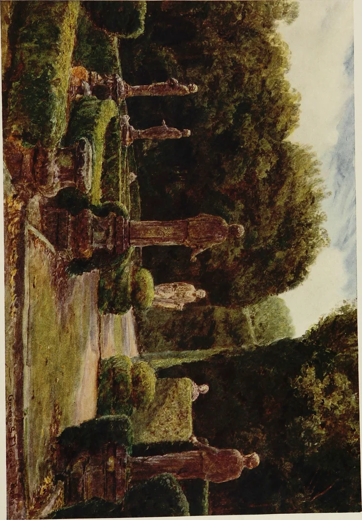 An illustration from Italian gardens, 1907, leaf 50