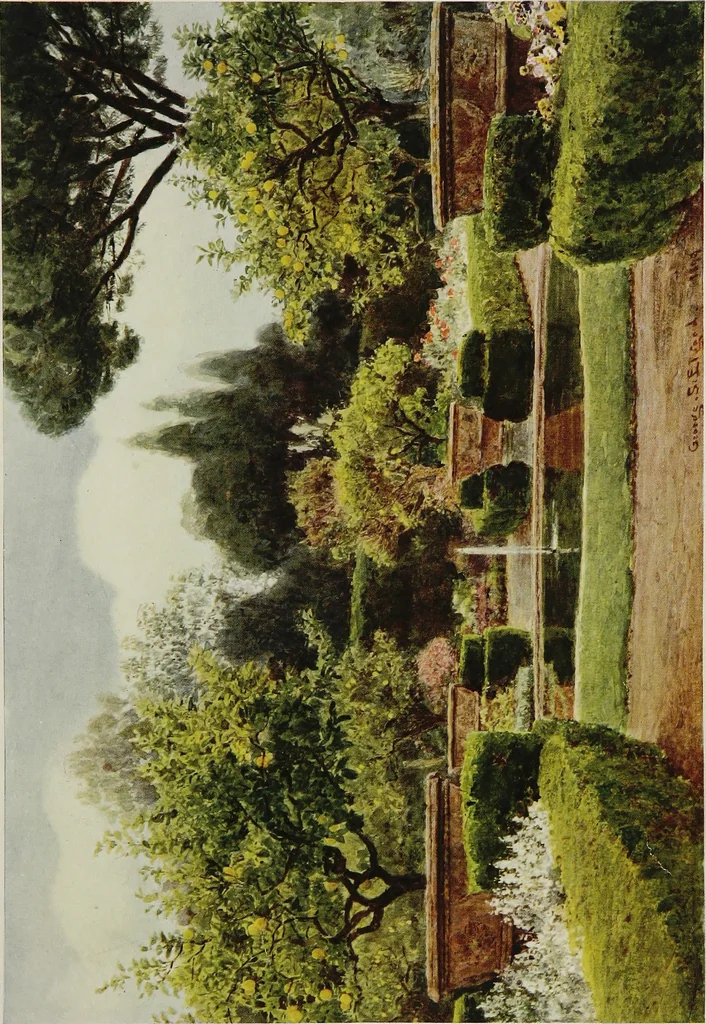 An illustration from Italian gardens, 1907, leaf 54