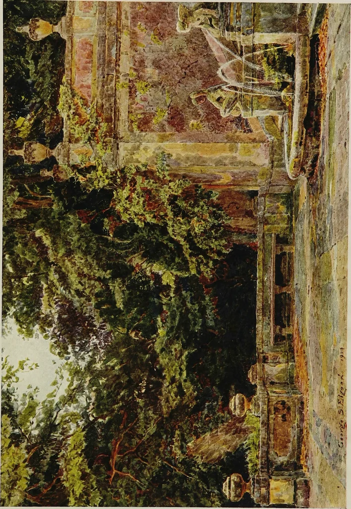 An illustration from Italian gardens, 1907, leaf 64
