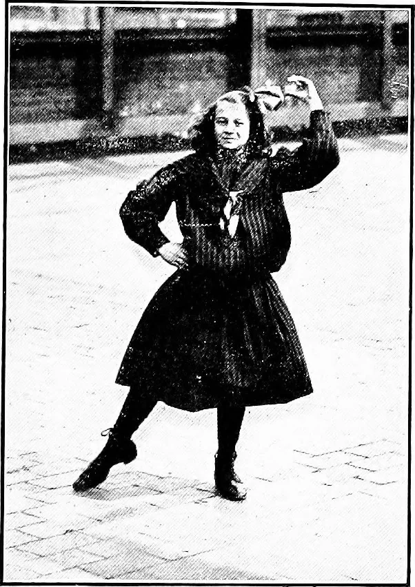 An illustration from Folk-dances and singing games; Dances of the people, 1909, leaf 62