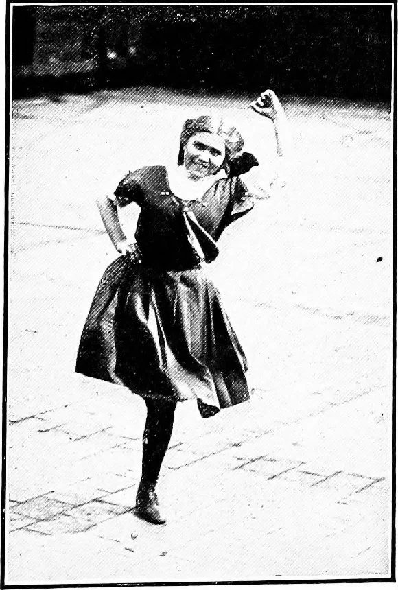 An illustration from Folk-dances and singing games; Dances of the people, 1909, leaf 62