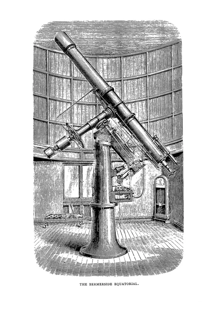 An illustration from A handbook of double stars, with a catalogue of twelve hundred double stars and extensive lists of measures. With additional notes bringing the measures up to 1879, 1879, leaf 31