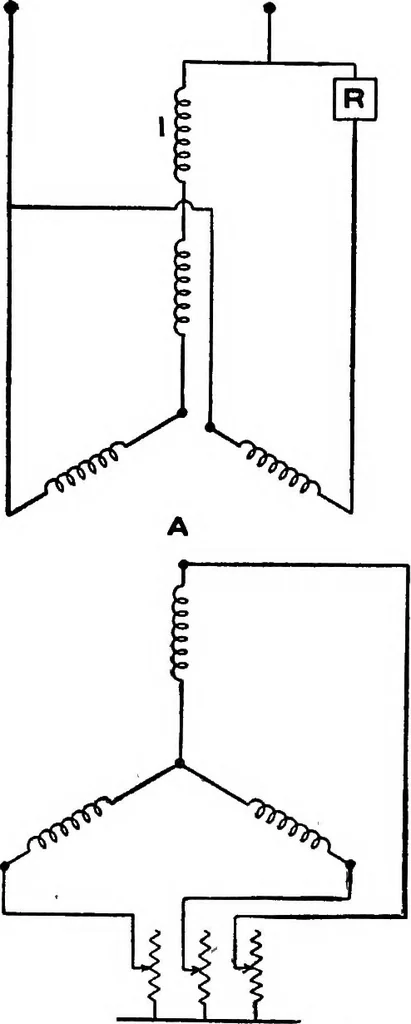 An illustration from A dictionary of electrical engineering, 1911, leaf 190