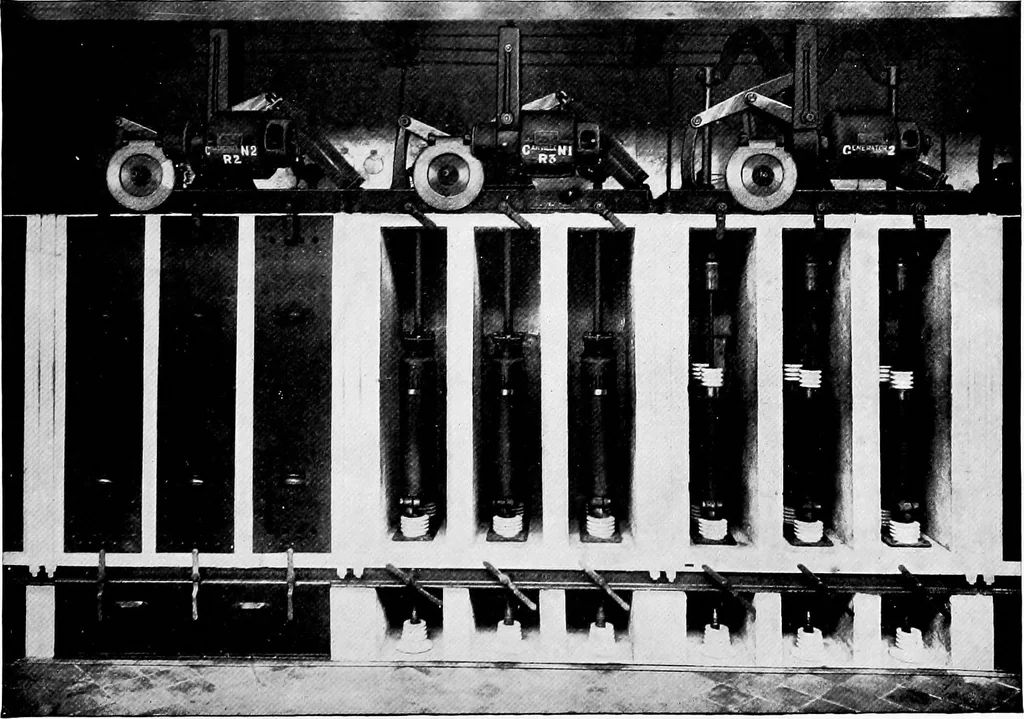 An illustration from A dictionary of electrical engineering, 1911, leaf 242