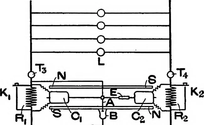 An illustration from A dictionary of electrical engineering, 1911, leaf 329