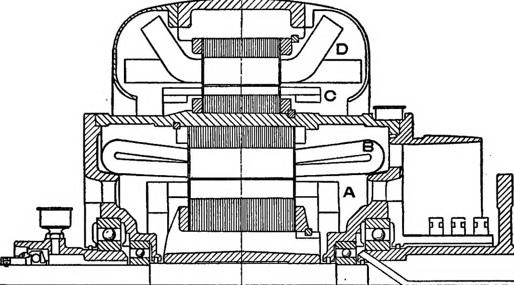 An illustration from A dictionary of electrical engineering, 1911, leaf 73